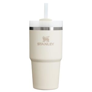 Stanley Quencher H2.0 20 oz Cream Tumbler with Straw
